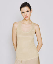 Load image into Gallery viewer, ACCESS - Lurex Vet Top - Gold