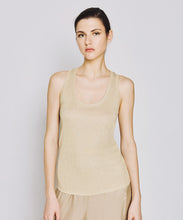 Load image into Gallery viewer, ACCESS - Lurex Vet Top - Gold