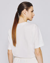 Load image into Gallery viewer, ACCESS - Textured Motif T-Shirt - White