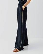 Load image into Gallery viewer, ACCESS - Pants With Gold Piping - Black