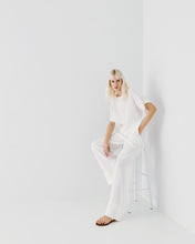Load image into Gallery viewer, ACCESS - Linen Wide Leg Pants - White