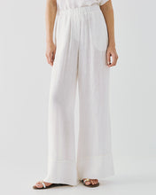 Load image into Gallery viewer, ACCESS - Linen Wide Leg Pants - White