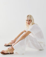 Load image into Gallery viewer, ACCESS - Linen Wide Leg Pants - White