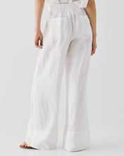 Load image into Gallery viewer, ACCESS - Linen Wide Leg Pants - White