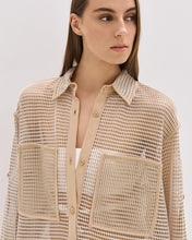 Load image into Gallery viewer, ACCESS - Mesh Shirt - Beige