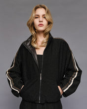 Load image into Gallery viewer, ACCESS - Reversible Bomber Jacket - Black