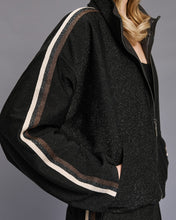 Load image into Gallery viewer, ACCESS - Reversible Bomber Jacket - Black