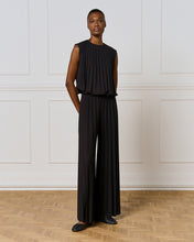 Load image into Gallery viewer, ACCESS - Pleated Wide Leg Pants - Black