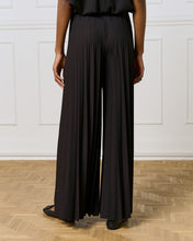 Load image into Gallery viewer, ACCESS - Pleated Wide Leg Pants - Black