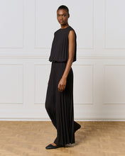 Load image into Gallery viewer, ACCESS - Pleated Wide Leg Pants - Black
