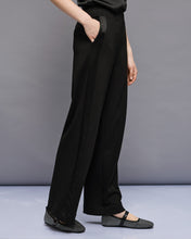 Load image into Gallery viewer, ACCESS - Satin Stripe Pants - Black