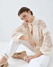 Load image into Gallery viewer, ACCESS - Lace Blouse - Vanilla