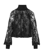 Load image into Gallery viewer, ACCESS - Lace Top - Black