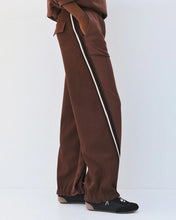 Load image into Gallery viewer, ACCESS - Pants with Stripe Detail - Coffee