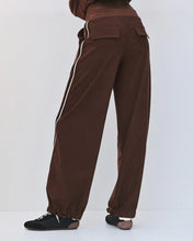 Load image into Gallery viewer, ACCESS - Pants with Stripe Detail - Coffee