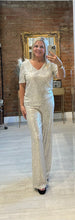 Load image into Gallery viewer, ICHI -  Fauci Sequin Top ~ Frosted Almond