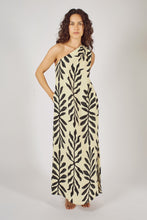 Load image into Gallery viewer, Traffic People - Before Midnight Gia Dress - Black & Cream