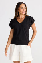 Load image into Gallery viewer, Brave+True - Charli Tee - Black