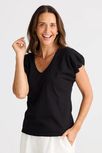 Load image into Gallery viewer, Brave+True - Charli Tee - Black