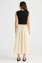 Load image into Gallery viewer, Brave+True - Daphne Dress - Ecru/Black