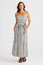 Load image into Gallery viewer, Brave+True - Avalon Dress - Black Stripe