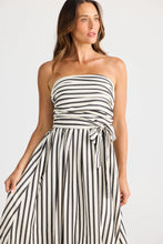 Load image into Gallery viewer, Brave+True - Avalon Dress - Black Stripe