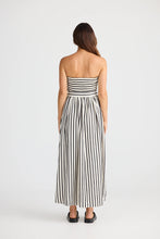 Load image into Gallery viewer, Brave+True - Avalon Dress - Black Stripe