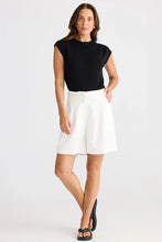 Load image into Gallery viewer, Brave+True - Origami Shorts - White
