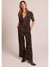 Load image into Gallery viewer, Traffic People - Clan Jumpsuit - Black Leopard