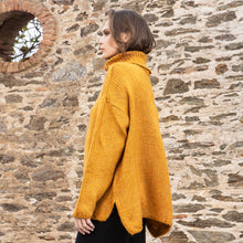 Load image into Gallery viewer, AGGEL - Oversized Turtleneck - Ochre