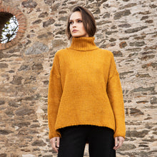 Load image into Gallery viewer, AGGEL - Oversized Turtleneck - Ochre