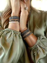 Load image into Gallery viewer, IBU - IBU05 Heart Link Bracelet - Gold