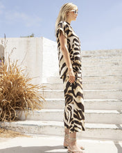 Load image into Gallery viewer, Aggel - Animal Print Top - Brown & Cream