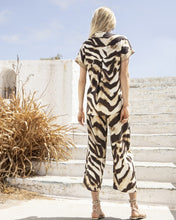 Load image into Gallery viewer, Aggel - Animal Print Top - Brown & Cream