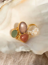 Load image into Gallery viewer, IBU - RN03 Big Heart Ring Cherry Quartz