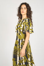 Load image into Gallery viewer, Traffic People - The Archive Rene Dress - Black & Olive