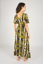 Load image into Gallery viewer, Traffic People - The Archive Rene Dress - Black & Olive