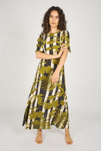 Load image into Gallery viewer, Traffic People - The Archive Rene Dress - Black & Olive