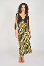 Load image into Gallery viewer, Traffic People - The Archive Eddie Dress - Black & Olive