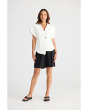 Load image into Gallery viewer, Brave+True - Origami Top - White