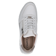 Load image into Gallery viewer, CAPRICE - Leather Trainer - White
