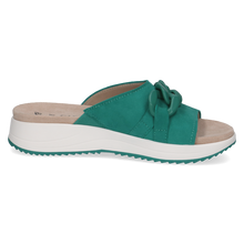 Load image into Gallery viewer, CAPRICE - Suede Mule - Emerald