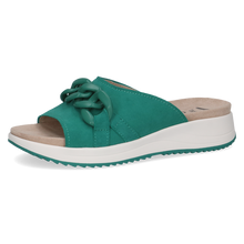 Load image into Gallery viewer, CAPRICE - Suede Mule - Emerald