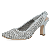 Load image into Gallery viewer, CAPRICE - Woven Sling Back - Blue Comb
