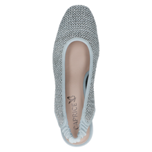 Load image into Gallery viewer, CAPRICE - Woven Sling Back - Blue Comb
