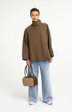 Load image into Gallery viewer, YAYA - A-line Trench Jacket - Teak Brown