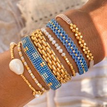 Load image into Gallery viewer, IBU - PE05 Peggy Pearl Flower Bracelet