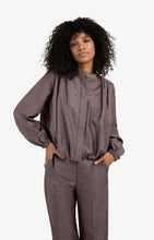 Load image into Gallery viewer, YAYA - Balloon Shaped Blouson Jacket - Purple Fudge Dessin