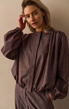 Load image into Gallery viewer, YAYA - Balloon Shaped Blouson Jacket - Purple Fudge Dessin