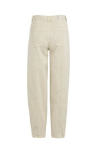 Load image into Gallery viewer, YAYA - Barrel Jeans - Sandstone Beige